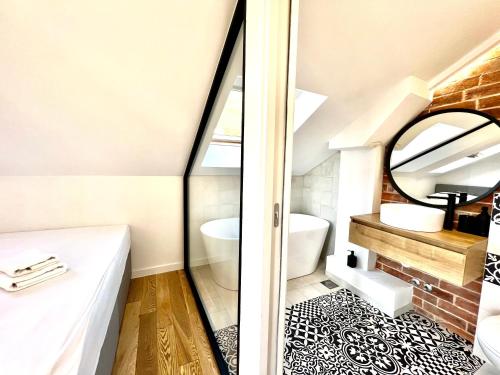 Vannituba majutusasutuses Aria Suite & SPA Dubrovnik
