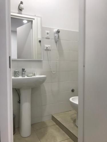 Koupelna v ubytování Affittacamere Dianir