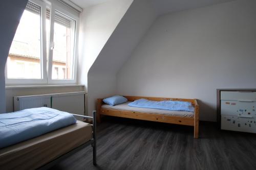 Katil atau katil-katil dalam bilik di Ferienwohnung Kaspar