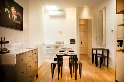 Kuchyň nebo kuchyňský kout v ubytování Nostrale bnb