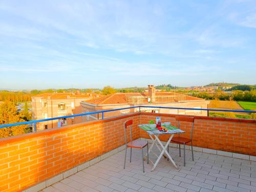 Balkón nebo terasa v ubytování [Siena] Appartamento con splendido terrazzo