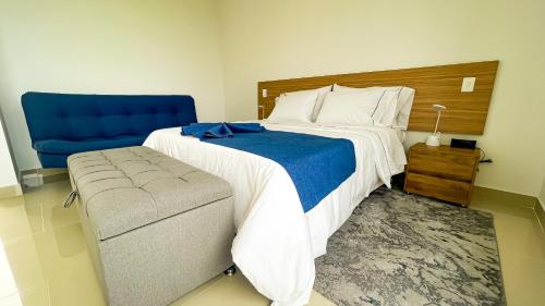 Ένα ή περισσότερα κρεβάτια σε δωμάτιο στο Arvum Hotel Boutique