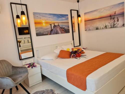 Postel nebo postele na pokoji v ubytování Hotel Sunquest