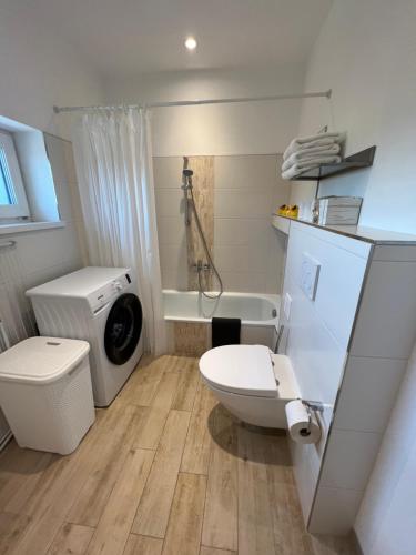 Bilik mandi di Haus am Wanderweg