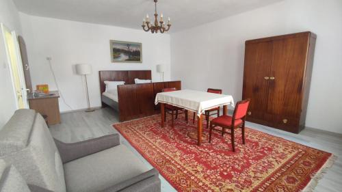 Posezení v ubytování Casa Sommer