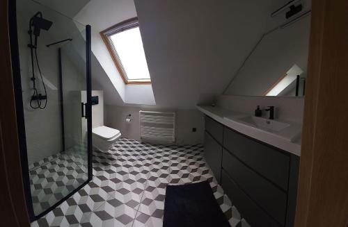 Kúpeľňa v ubytovaní Apartament Wierchy