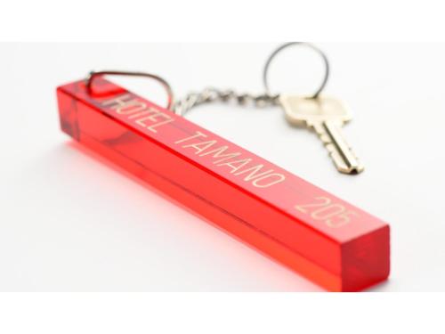 a red key chain with a redvalue tag on it at Hotel Tamano - Vacation STAY 41652v in Otawara