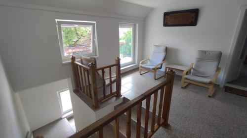 Posezení v ubytování Casa Sommer