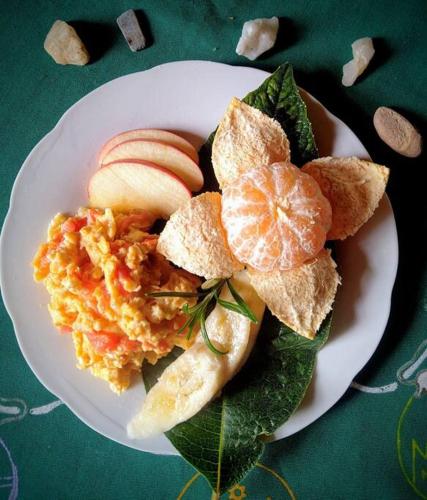 Jídlo v prázdninového domu nebo okolí