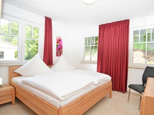 Ένα ή περισσότερα κρεβάτια σε δωμάτιο στο Villa Rosa - Apt. 18