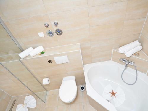 Ένα μπάνιο στο Villa Rosa - Apt. 18