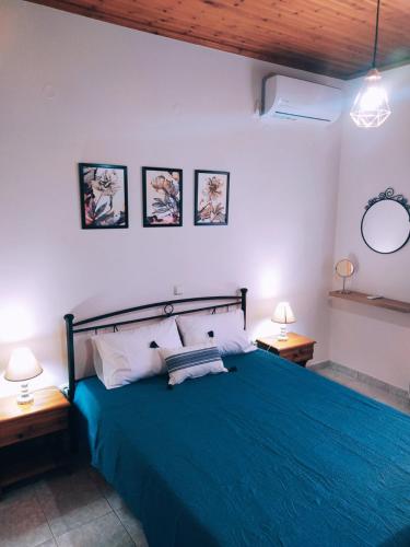 Katil atau katil-katil dalam bilik di Olivo Apartment
