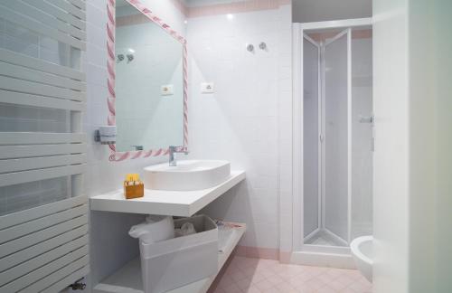 Koupelna v ubytování Mia Hotel Numana