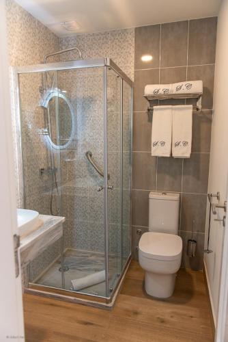 Ванная комната в Santa Cruz Boutique Hotel