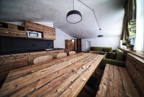 Η κουζίνα ή μικρή κουζίνα στο TH La Thuile - Planibel Residence