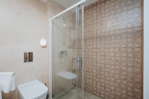 Ванная комната в Apartmán Hillside X34, Kubínska Hoľa