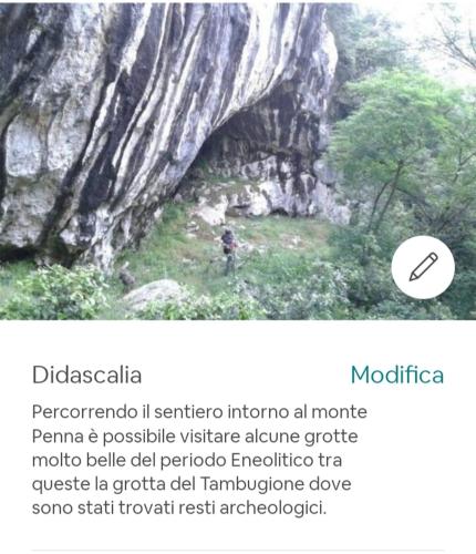 ゲストハウスの近くで見られる自然の景観