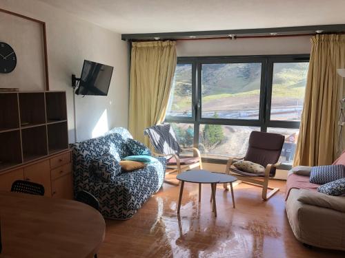 La Mongie, apt 30m2 centre station