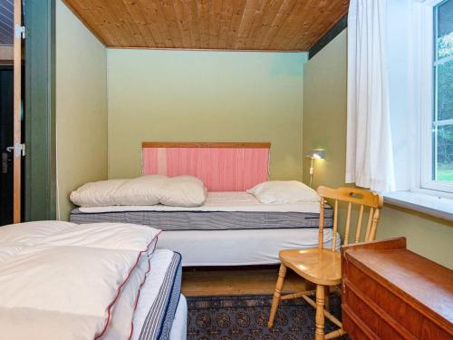 Postelja oz. postelje v sobi nastanitve Holiday home Ulfborg LXXVIII