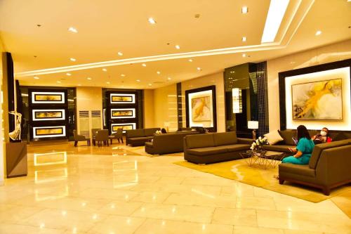 Family suite with balcony