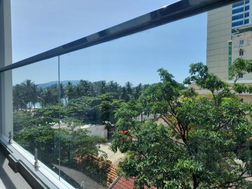 a view from the balcony of a building at Happy Home in Nha Trang