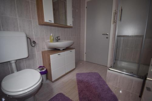 Kúpeľňa v ubytovaní Ferienwohnung Kohlweis