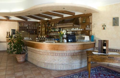 Lounge nebo bar v ubytování Hotel Scaligero