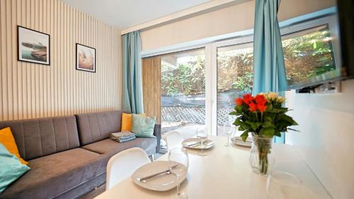 Χώρος καθιστικού στο Apartamenty EverySky - Słowackiego 5a-b