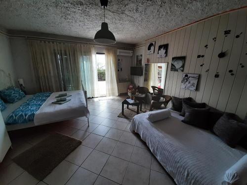 Posteľ alebo postele v izbe v ubytovaní Studio Apartments Fancy 2