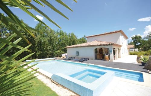 Beautiful Home In Camps La Source With Wifi, Private Swimming Pool And Swimming Pool