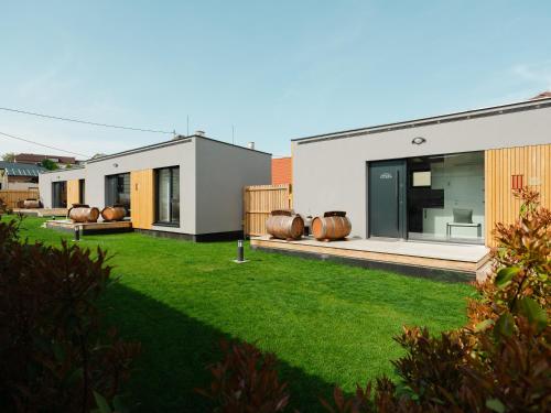 Un jardín fuera de Ipsmiller Appartements