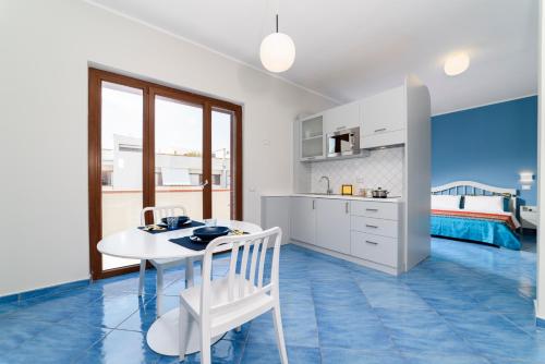 Dapur atau dapur kecil di Il Papavero Residence Arbostella