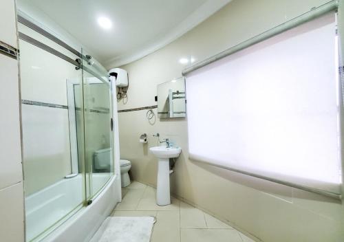 Koupelna v ubytování Medallion Hotels