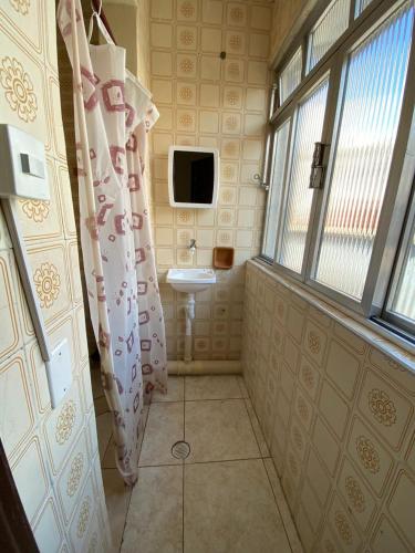 Phòng tắm tại Pousada J.C. Cazeri