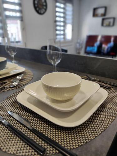 Χώρος καθιστικού στο - 1 - Appartement charmant moderne 5 pers T3 73m2