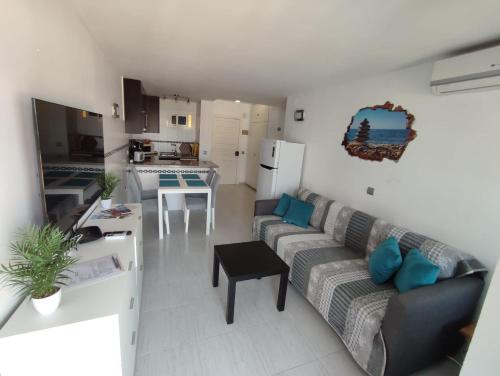 Kuchyň nebo kuchyňský kout v ubytování Jupiter 907 im Costa del Sol