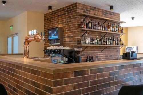 Ο χώρος του lounge ή του μπαρ στο Fiald Hotel & Spa