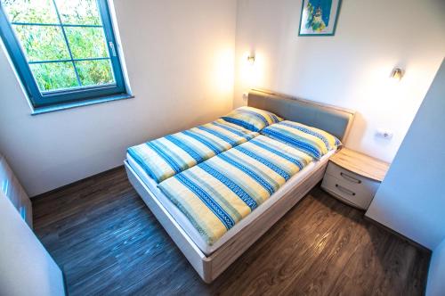 Katil atau katil-katil dalam bilik di Apartments Francka