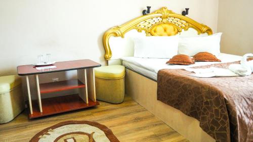 Cama o camas de una habitación en Vila Europa