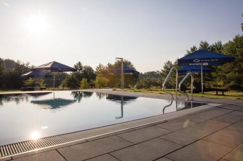 Der Swimmingpool an oder in der Nähe von aja Bad Saarow