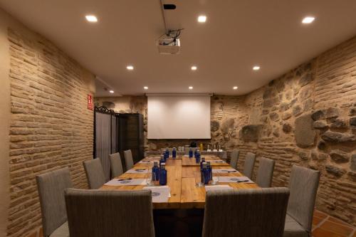 Restoran atau tempat lain untuk makan di Hotel Boutique Posada Sillería