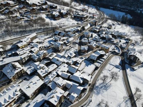 Albergo Le Marmotte en invierno