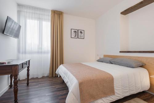 Cama o camas de una habitación en Mulino Bencivenga