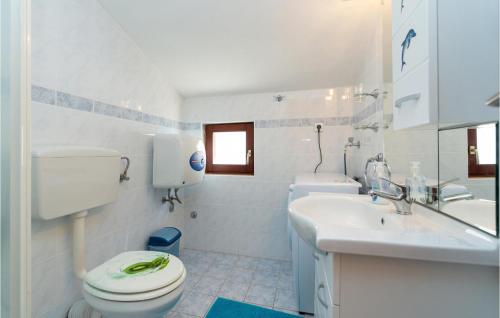 Kupatilo u objektu Stunning Apartment In Posedarje With Wifi
