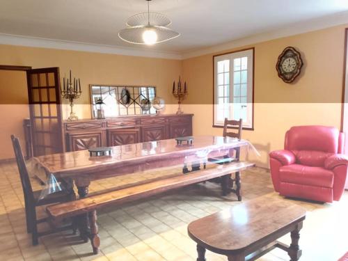 Dining area in the holiday home