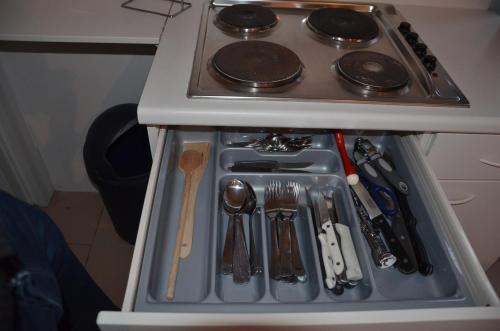 Una cocina o cocineta en Apartment Sariks Place
