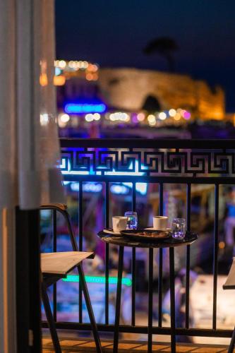 Balkón nebo terasa v ubytování Şenyıldız Hotel