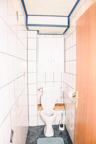 Koupelna v ubytování Pension s'Platzl Stuhleck