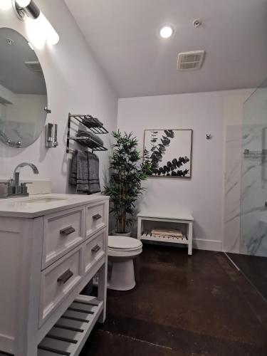 Cameo Hotel and Suitesにあるバスルーム