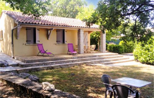 Beautiful Home In Chauzon With 2 Bedrooms
